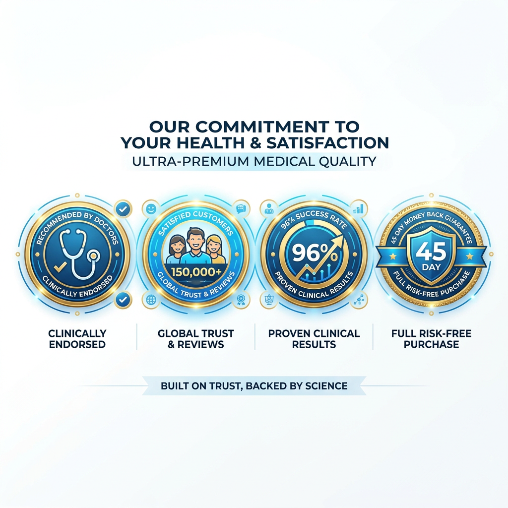 KOVY VeinPatch – Trust & Guarantee Badges
