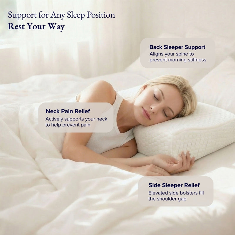 Kovy Contoured Orthopedic Pillow