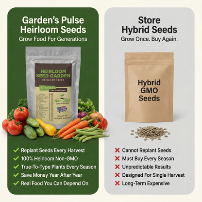 Kovy Heirloom Seed Vault Kit (35 Pack)