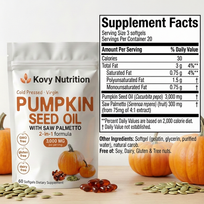 Premium Pumpkin Seed Oil Capsules