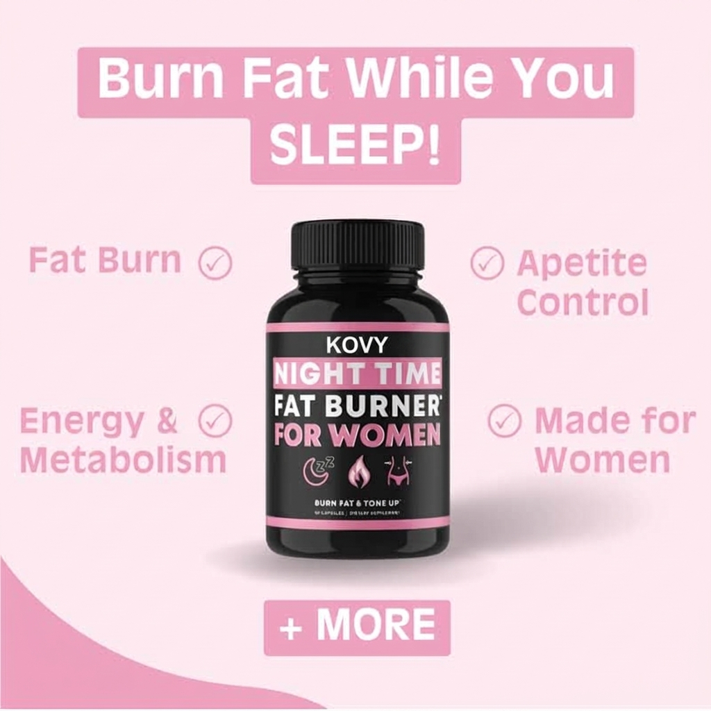 KOVY Nighttime Fat Burner for Women