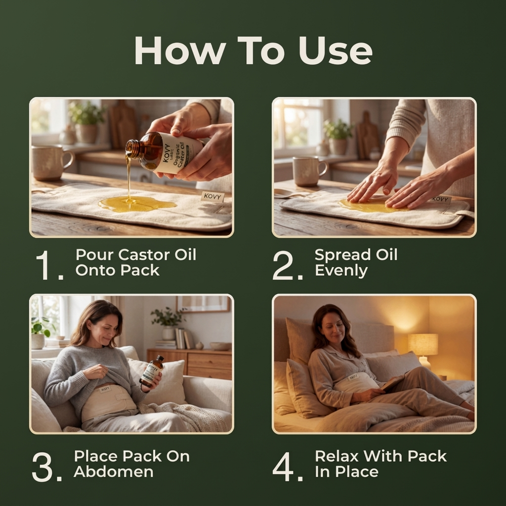 Castor Oil Detox Pack