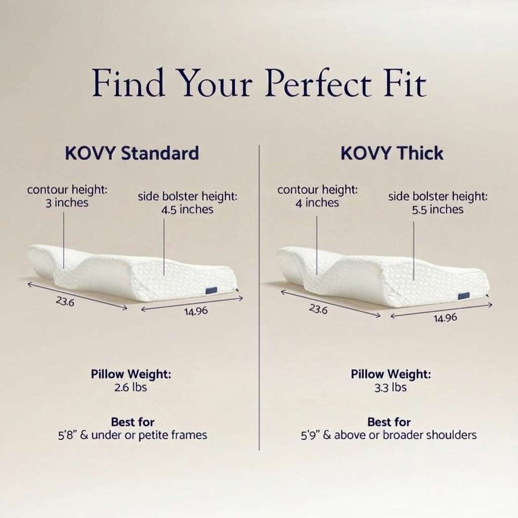 Kovy Contoured Orthopedic Pillow