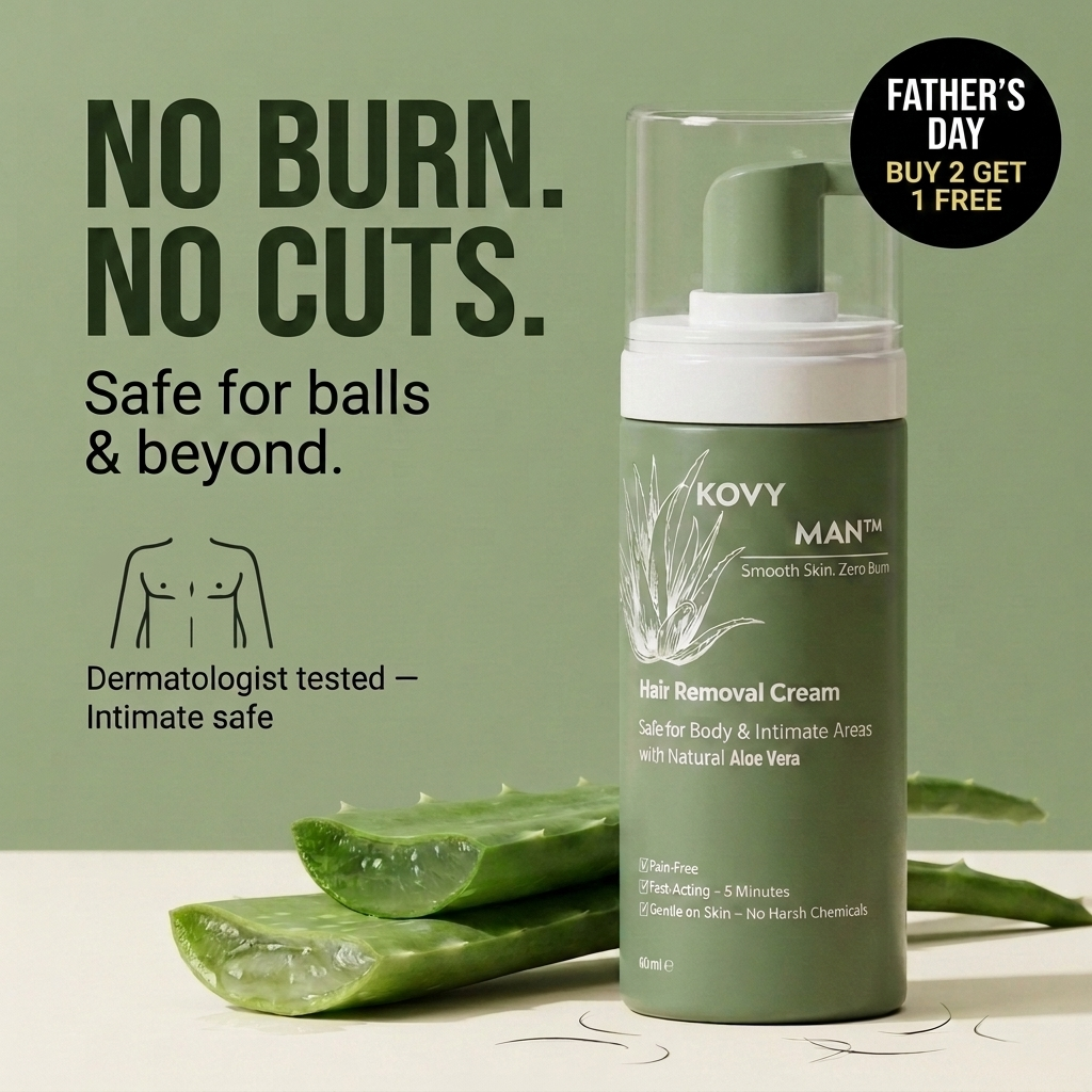 KOVY™ Hair Removal Cream for Men